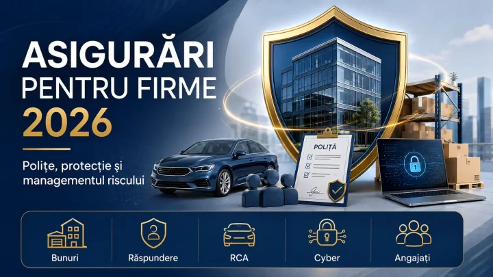 Asigurări pentru firme 2026 – protecția afacerii și managementul riscului