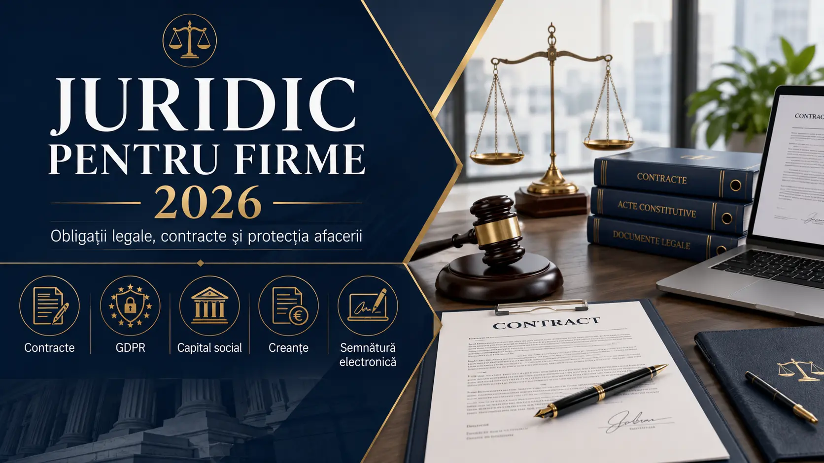 Juridic firme 2026 – obligații legale, contracte și protecția afacerii